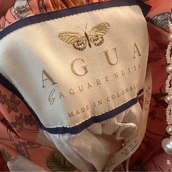 NEW Agua Bendita SALVADOR ENCAJE MINI DRESS Large (e) - Picture 4 of 5